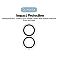 thumbnail image 3 of 3 Pack Qixxronics for iPhone 16 Camera Lens Protector Clear Tempered Glass Lens Cover Flim, 3 of 5
