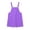 Purple, variant on CPNG Girls Solid Color Short Overalls Sleeveless Suspender Romper Cute Short Jumpsuit with Adjustable Strap(Blue,3-4 Years)
