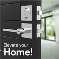 thumbnail image 4 of Mega Handles | Prime Entry Lever and Deadbolt Combo | Polished Chrome, 4 of 4