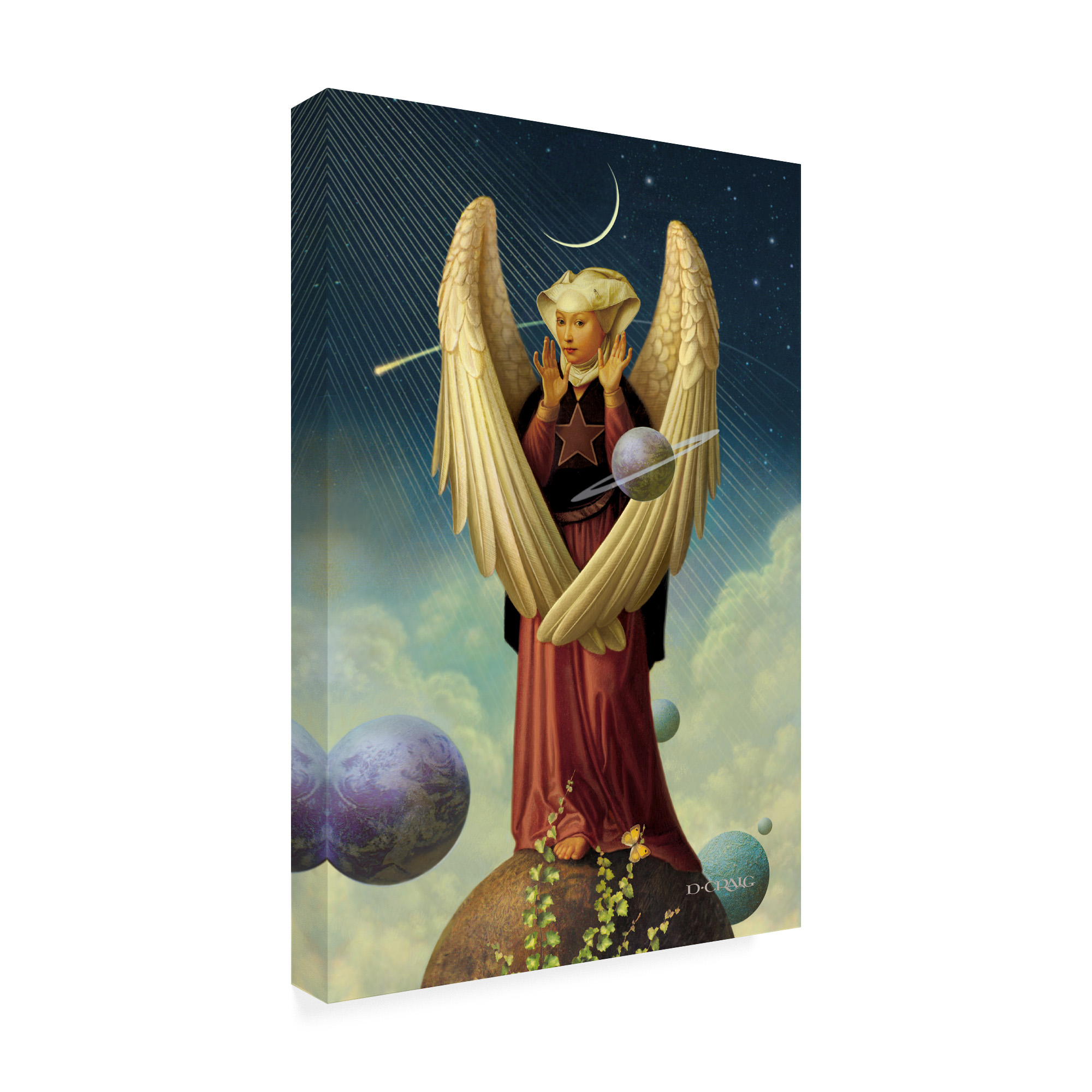 Trademark Fine Art 'Celestial Objects' Canvas Art by Dan Craig
