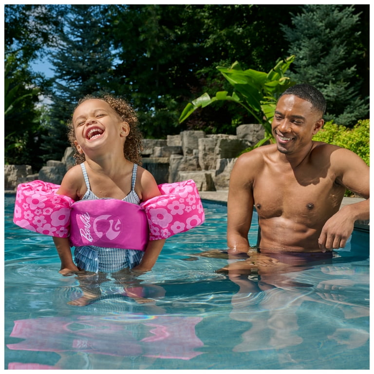 SwimWays Barbie Swim Trainer Life Jacket 55 lbs