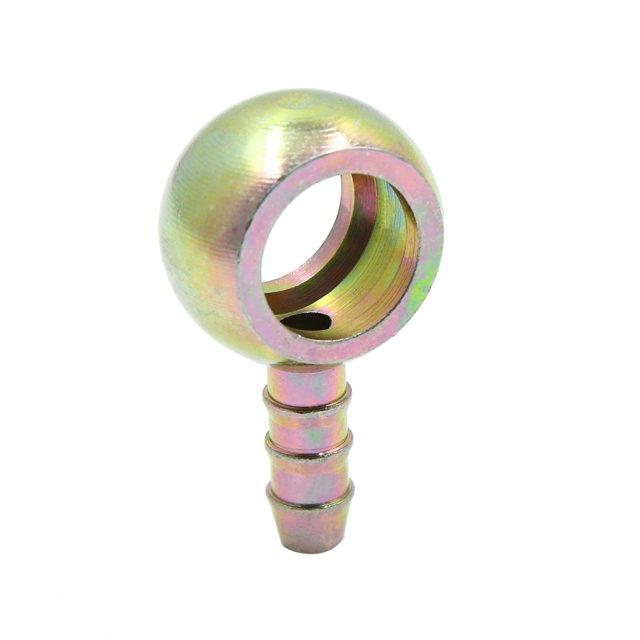 Adaptador De Línea De Freno De Combustible 8mm Diámetro Interno De Manguera 18mm Montaje De Cárter