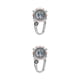 thumbnail image 3 of Inteprter Mosquetón Clip relojes reloj moda electrónico luminoso enfermera reloj hombres brújulas temperatura relojes Type3 NO3, 3 of 6
