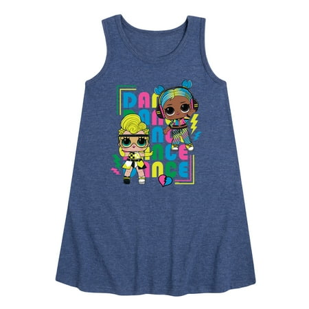 

LOL Surprise! Dolls - Dance Queens - Toddler & Youth Girls A-line Dress