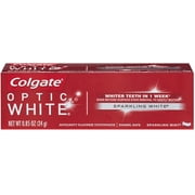 Colgate Optic White Whitening Toothpaste, Sparkling Mint - 0.85 oz