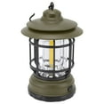 thumbnail image 1 of Portable LED Camping Lantern, ABS Material 360° Omnidirectional Beam Hangable Hook Design Camping Lantern  For Tent For Outdoor Green, 1 of 8