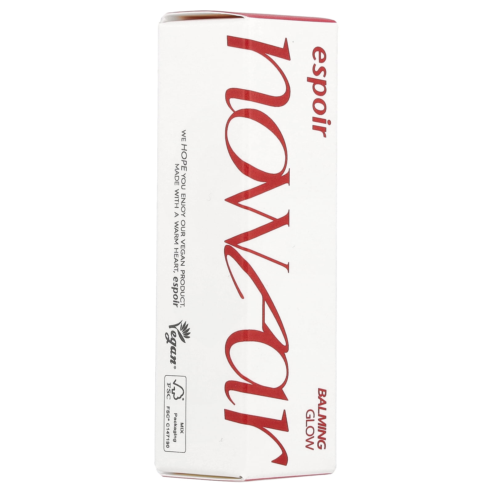 Espoir Nowear Lipstick Balming Glow, RD202 Berry Core, 3 g