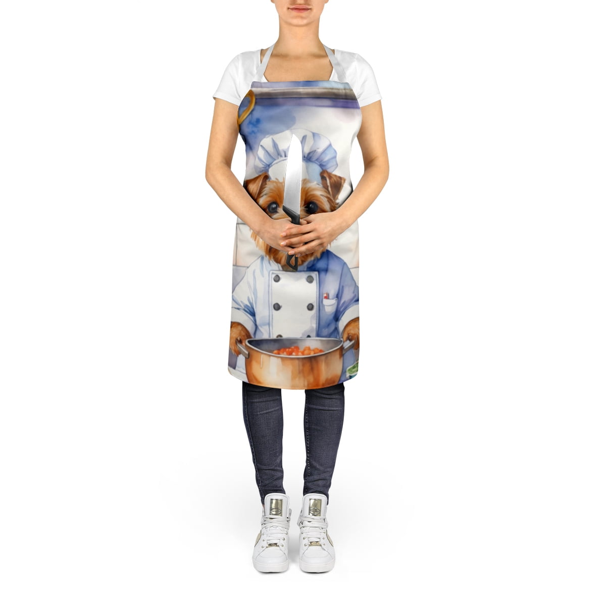 Norfolk Terrier The Chef Apron 27 in x 30 in
