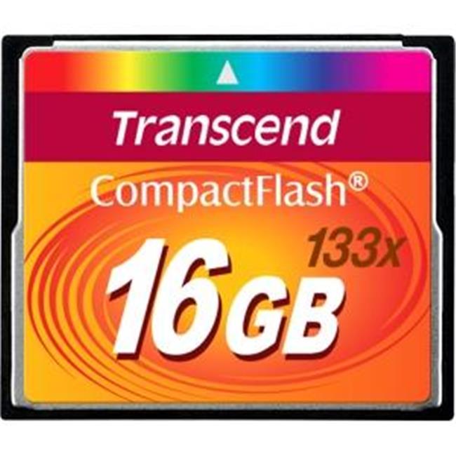 Transcend Ts16gcf133 Transcend 16gb Compactflash Cf Card 133x 16