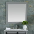 thumbnail image 3 of Altair Design Maribella 34" Rectangular Bathroom Wood Framed Wall Mirror in Gray, 3 of 10