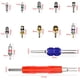 thumbnail image 3 of Núcleo de válvula de aire acondicionado de 102 piezas, núcleos de vástago de válvula de aire acondicionado automotriz con herramienta de extracción para reparación de aire de automóvil, 3 of 8