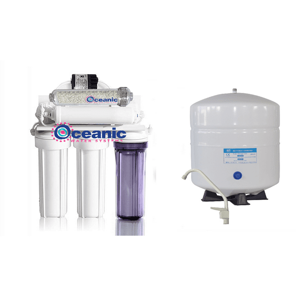 6 Stage Alkaline Reverse Osmosis Drinking Water Filtration ...