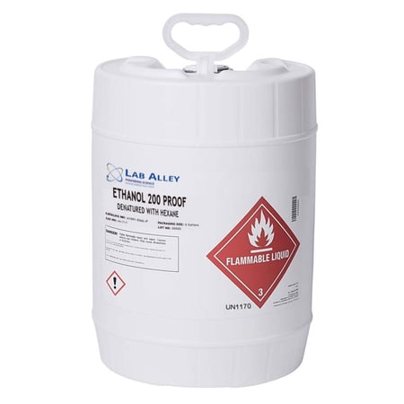 Ethanol (95%) Denatured with Hexane (5%), Extraction Grade 5G