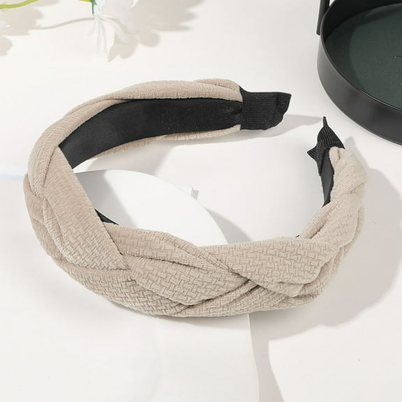 MSJUHEG Western Headbands,Knotted Headband,Sweat Band,Bandana,Headbands,Flannel Headband Knotted Headband Hair Accessories Wash Headband A One Size