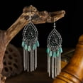 thumbnail image 3 of K-KED Creative Droplet Shaped Diamond Earrings Long Accessories Vintage Personalized-DC1948-3, 3 of 9
