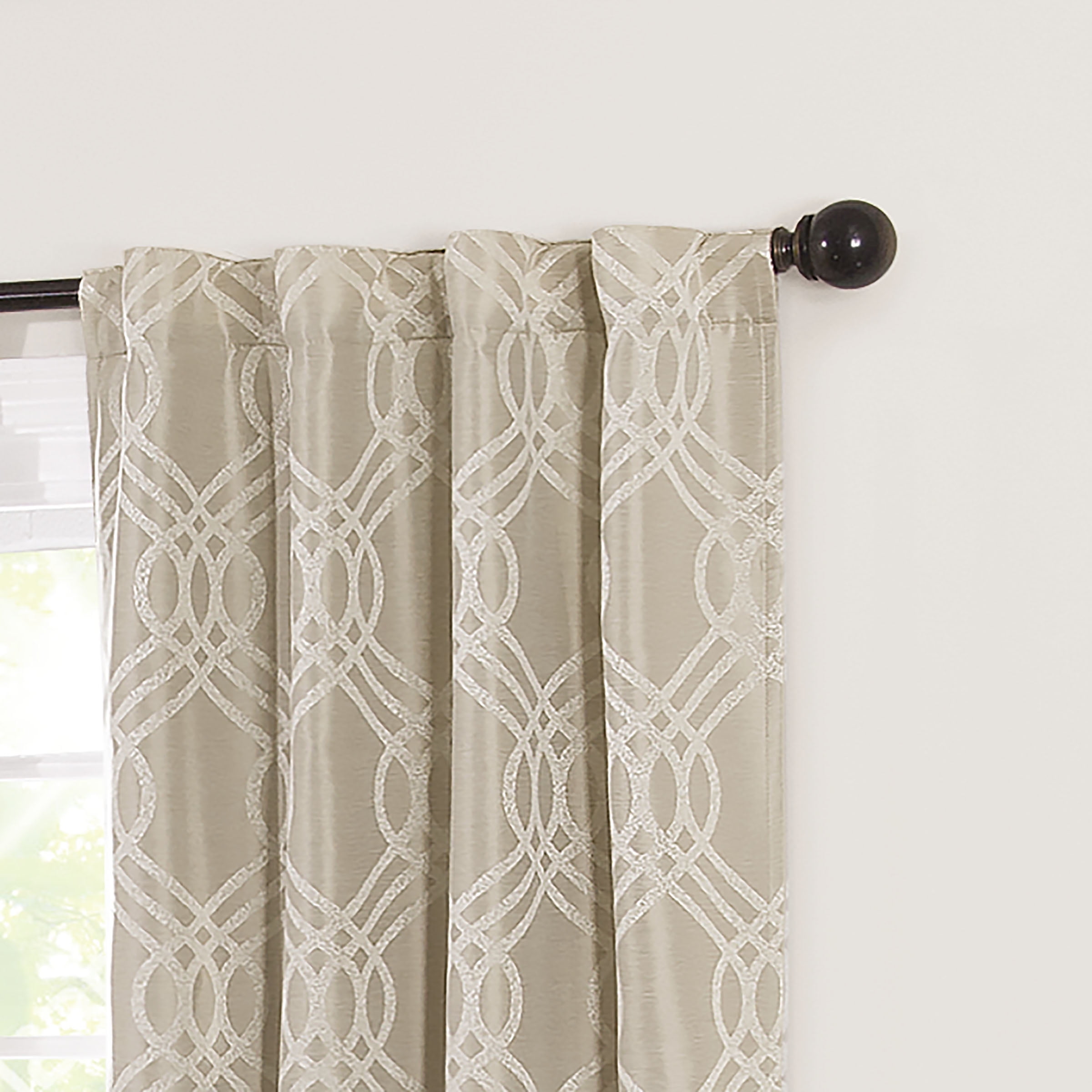 Eclipse Zana Trellis Fashion Blackout Curtain Panel Com