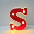 thumbnail image 2 of Ramiter Fashion LED Subtitle Lamp LED Lamp Life Is Long Long Term Use Without Heat. Get The Decorative Effect LED Letter Lights Light Up Letters Standing Hanging, 2 of 5
