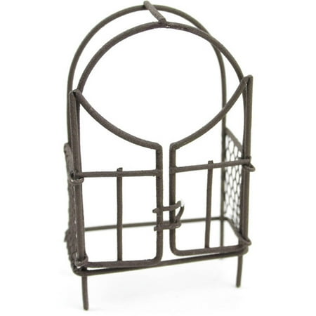 Micro Mini Iron Garden Arch W/gate 3"-ru