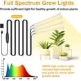 thumbnail image 2 of LED Plant Growing lamp K Full Spectrum Grow Light Strips for Indoor Plants withTimer & Dimmable Levels Sunlike Grow Light for House Hydroponics Succulent, 2 of 7