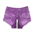 thumbnail image 3 of Women's Sexy Floral Lace Low Waist Open Crotch Panties - Breathable Nylon Spandex, L-XXL, 3 of 3