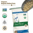 thumbnail image 6 of Great River Organic Milling Organic Old Fashioned Rolled Oats  Whole Grain, USDA Organic, Non-GMO, Kosher  Hearty Texture for Oatmeal, Granola, Cookies, Baking & Meal Prep  25 Lb. Pack of 1, 6 of 6