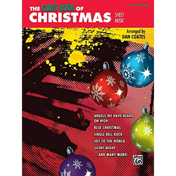 Pre-Owned The Giant Book of Christmas Sheet Music: Easy Piano (Giant Book of Sheet Music) Paperback