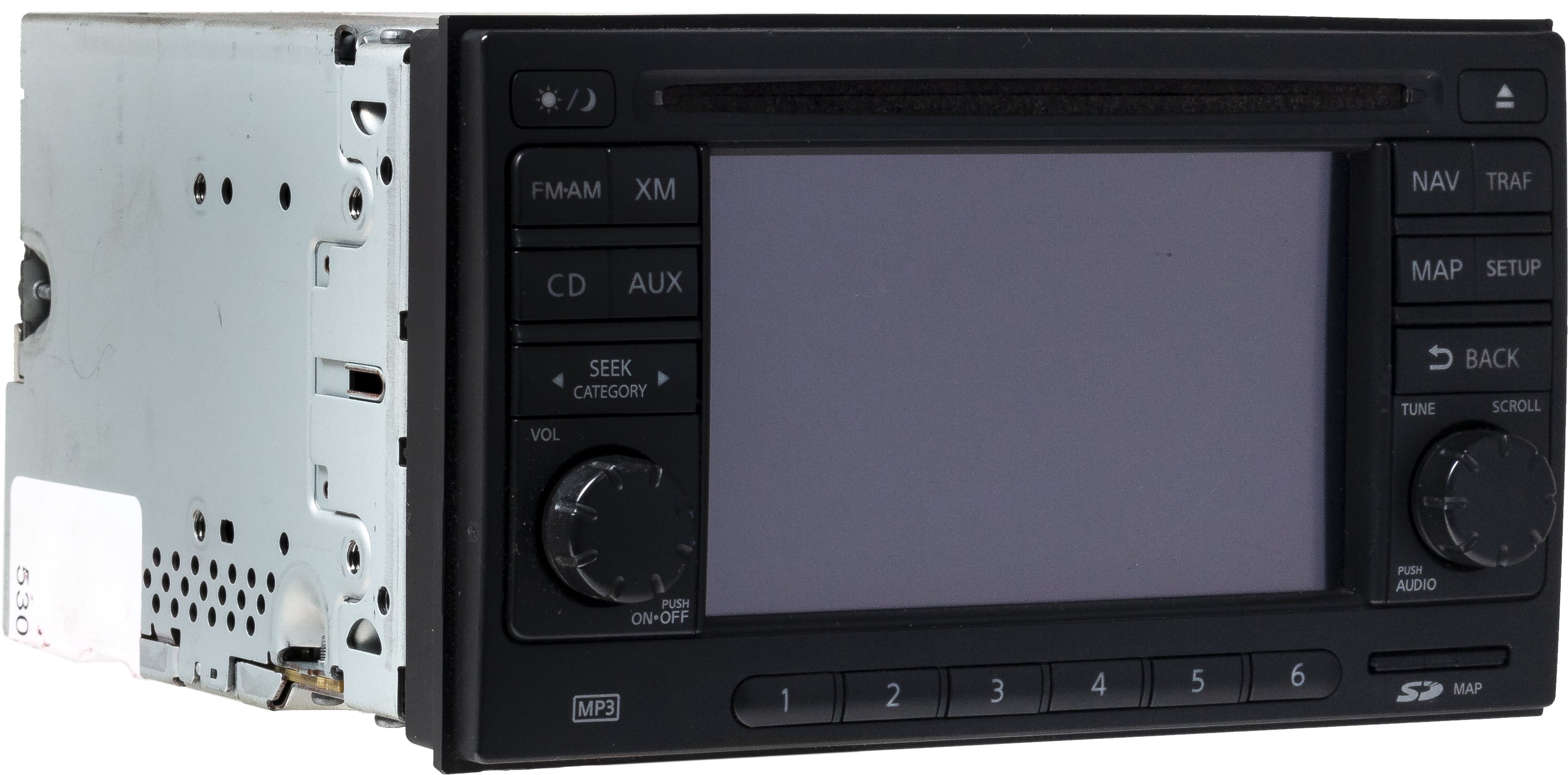 Restored 2012-14 Nissan Cube AM FM Radio CD Navigation 5" Display Model Number 259151FS0C (Refurbished)
