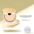 thumbnail image 2 of EGNMCR Waterproof Setting Matte Powder Compact Matte Oil Control Foundations Powder Long Lasting Coverage Face Concealer Shine Fine Lines 10g a Powders, 2 of 5