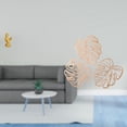 thumbnail image 2 of Escultura de pollo,Escultura de pollo,decoración del hogar,figura de gallo,Placa de pared con hojas de palma,Decoración de pared de madera con hojas de palma,Adorno de madera con decoración, 2 of 8