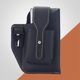 thumbnail image 4 of Riñoneras Bolso Hombres PU cinturón de cuero riñonera Mini cartera monedero al aire libre informal riñonera, 4 of 5