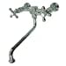 thumbnail image 3 of Kingston Brass Ks1201Ax 8 Inch Wall Mount Kitchen Faucet - Polished Chrome Finish, 3 of 4