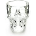 thumbnail image 3 of 2 pieces Shot Glasses with Skull Design 60ml Capacity 4mm Thick Glass, 3 of 4
