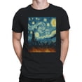 thumbnail image 2 of Skyline Graphic Men's Black T-Shirt, 2 of 3
