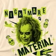 thumbnail image 2 of Beetlejuice Beetlejuice Nightmare Material Women's Pullover Hoodie, Stone, X-Large, 2 of 4
