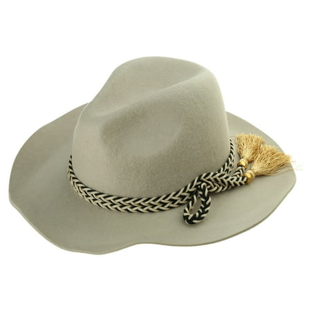 lanema Classical Wide Brimmed Cowboy Hat Casual Hat Gift for Father Uncle