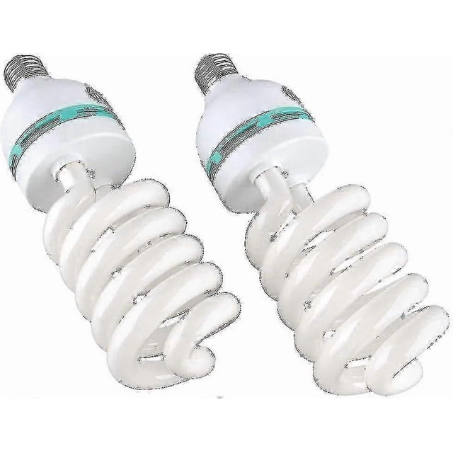 Set of 2 x 135W E27 Daylight Photography Light Bulb for Photo Studio Video Daylight Bulb 220V 5500K (2pcs)