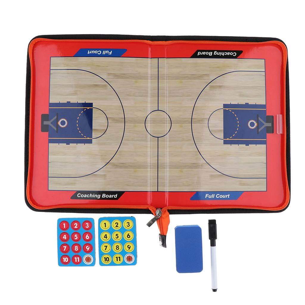 Basketball  Strategy Training Clipboards With Fold Size: 28.2x20cm/Unfold Size: 42x28.2cm
