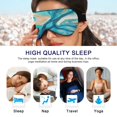thumbnail image 6 of IAUYY Sleep Mask, Super Soft Eye Masks with Adjustable Strap, Lightweight Comfortable Blindfold,Perfect Blocks Light for Men Women Panoramic Abstract Painting, 6 of 7