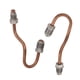 thumbnail image 5 of Caliper Rear Brake Pipes Copper Brake Bridge Tube with Stainless Steel Connector Replacement for SEAT Altea Toledo Leon, 5 of 5