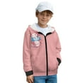 thumbnail image 3 of Chririnla Cute Axolotl Hooded Sweatshirt with Long Sleeve for Kids and Youth - Fluffy Sweatshirts for boy Trendy Fuzzy Jacket for Travel and School, 3 of 7