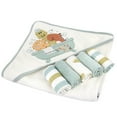 thumbnail image 3 of Baby Essentials 6 Piece Bath Towel Washcloth Set Infants Toddlers 6 – 12 Months Bath, Shower, Beach, Pool in Drippy Dinos, 3 of 5