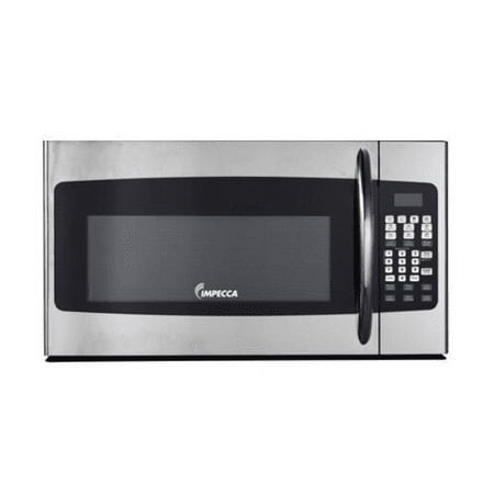 Impecca OM-1600ST 30 Over the Range Microwave with 1.6 cu. ft. Capacity 1000 Watts Cooking Power 300 CFM and Child Lock in