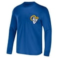 thumbnail image 2 of Men's NFL x Darius Rucker Collection by Fanatics Royal Los Angeles Rams Team Long Sleeve Pocket T-Shirt, 2 of 3