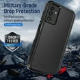thumbnail image 3 of NIFFPD Galaxy A13 5G Case with Screen Protector Shockproof Drop Protection Cover for Samsung Galaxy A13 5G Black, 3 of 7