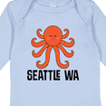 thumbnail image 4 of Inktastic Seattle Octopus Washington Vacation Boys or Girls Long Sleeve Baby Bodysuit, 4 of 5
