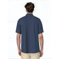 thumbnail image 3 of Cafe Luna Men's and Big Men's One Pocket Panel Print Short Sleeve Woven Shirt, Size S-4XL, 3 of 7