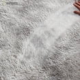thumbnail image 2 of SUSUZI 5' x 7' Shaggy Area Rug, 2 Inch Thick Fluffy Plush Carpet with Non-Slip PVC Back, Soft Polypropylene Floor Rug for Bedroom Living Room Kids Room Home Décor, Gray, 2 of 7