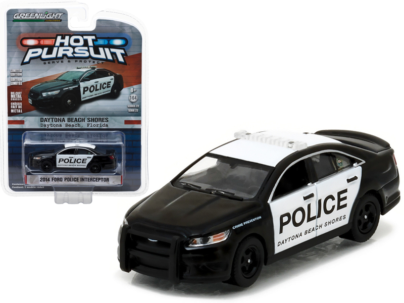 2014 Ford Police Interceptor Daytona Beach Shores, Florida 1/64 Diecast