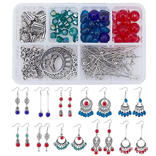 100pcs/Set Mixed Color Rubber Ear Back Earring Stoppers And Jewelry  Accessories Diy Handmade Components In A Box