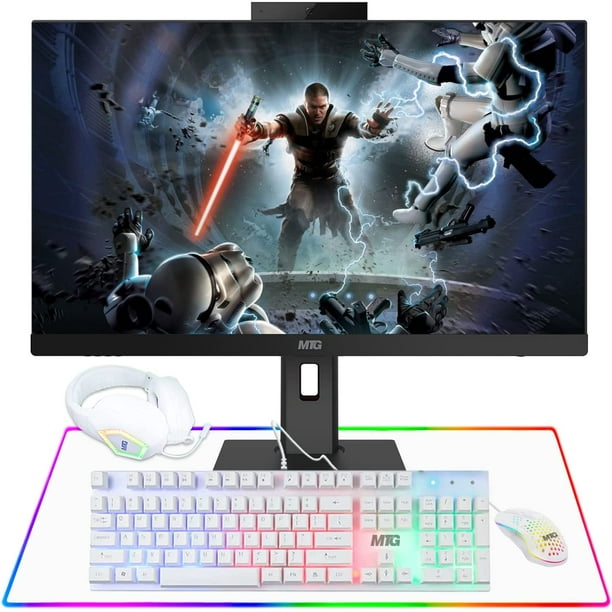 Gaming All in One PC 24 Inch FHD Touchscreen, MTG Yama, Intel Core i5